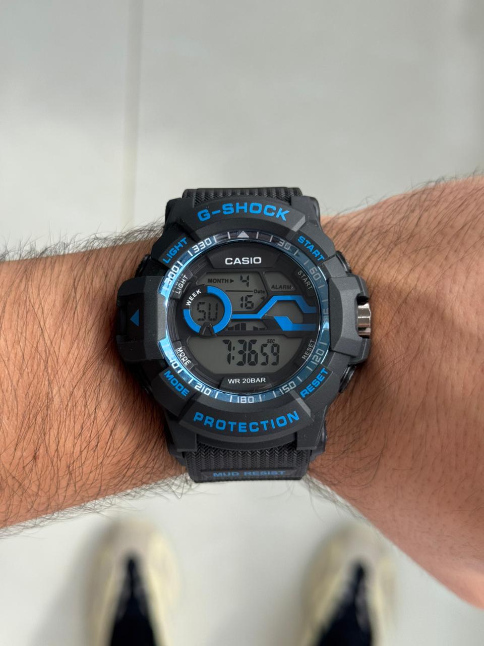 G-shck MTG Negro Tablero Negro Azul