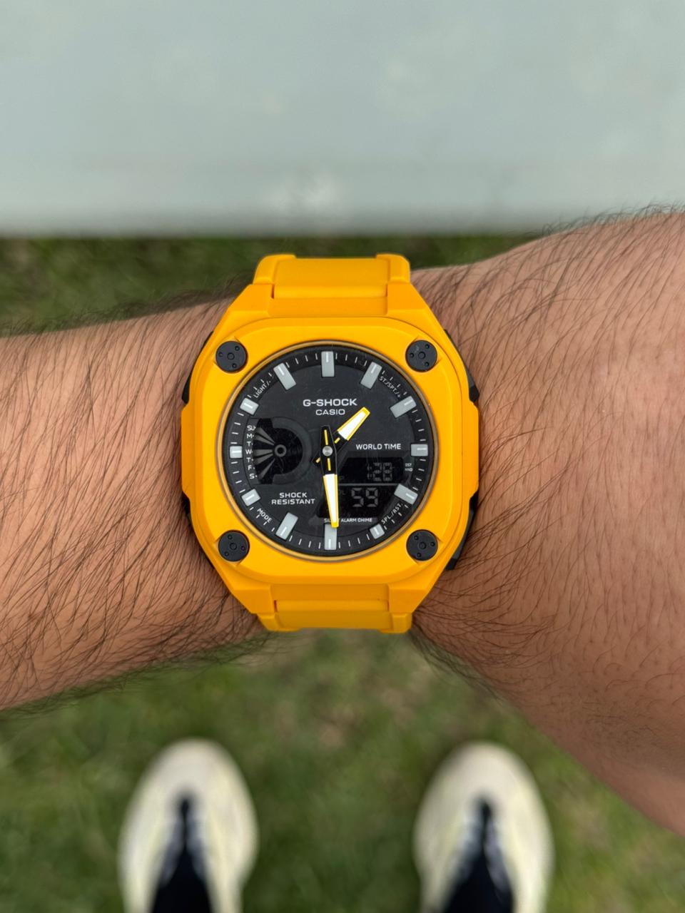 G-shck Mudman Amarillo Tablero Negro