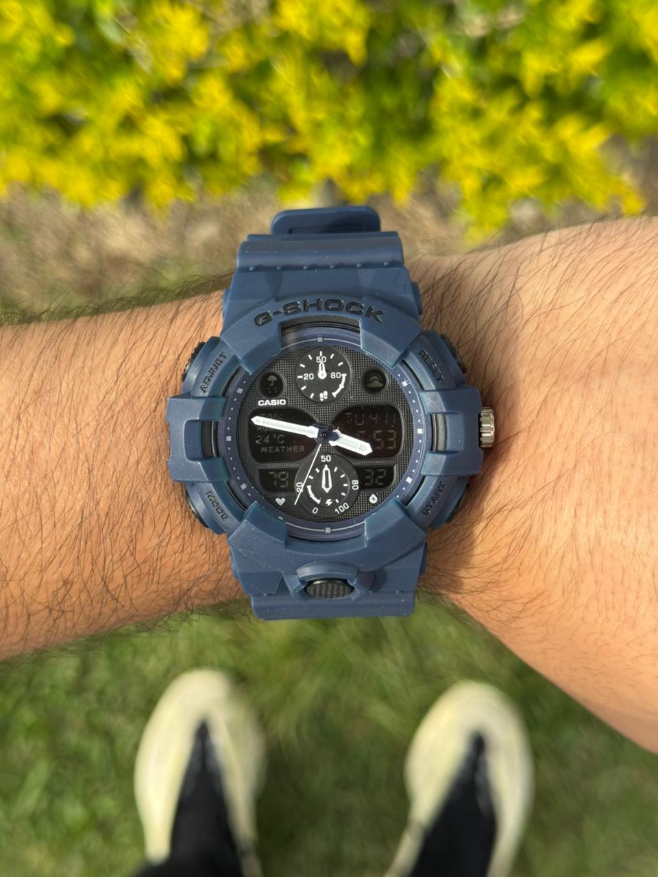 G-shck GA700 Azul Tablero Negro