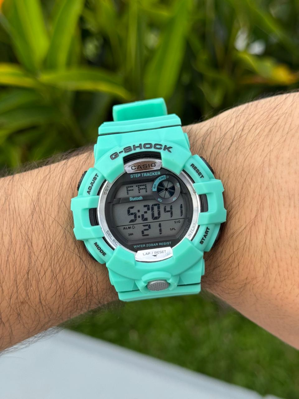 G-shck Gbd 800 Verde Menta Tablero Negro