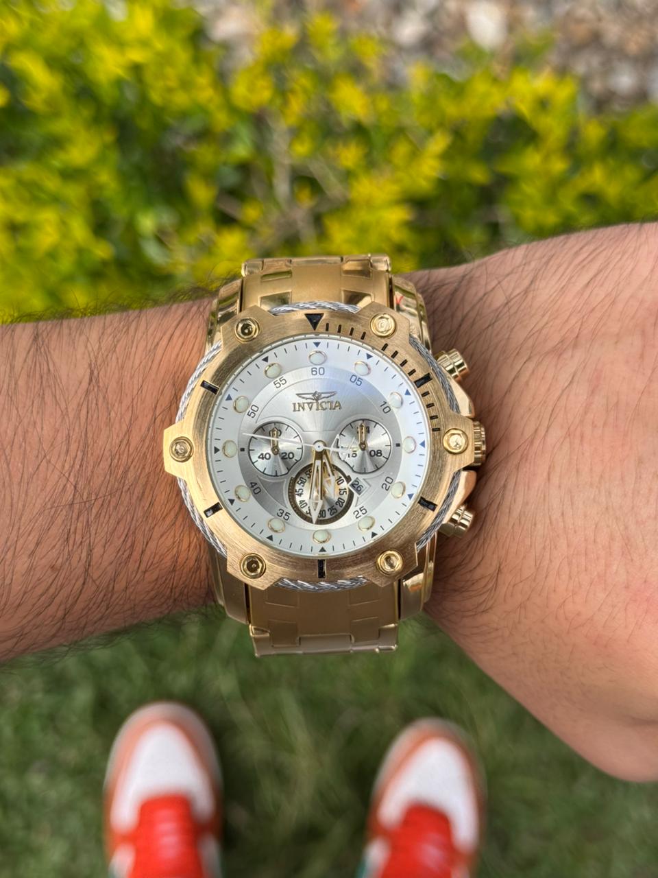 Invct Reserve Dorado Tablero Plateado