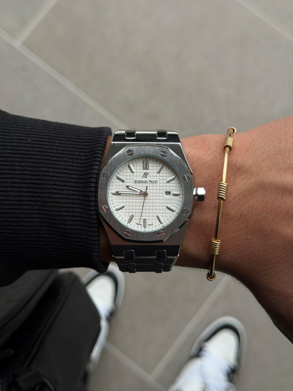 Admrs Metalico Liso Plateado Tablero Blanco