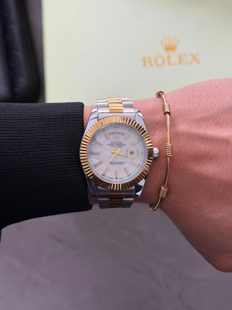 Rlx RSP Bicolor Dorado Tablero Blanco