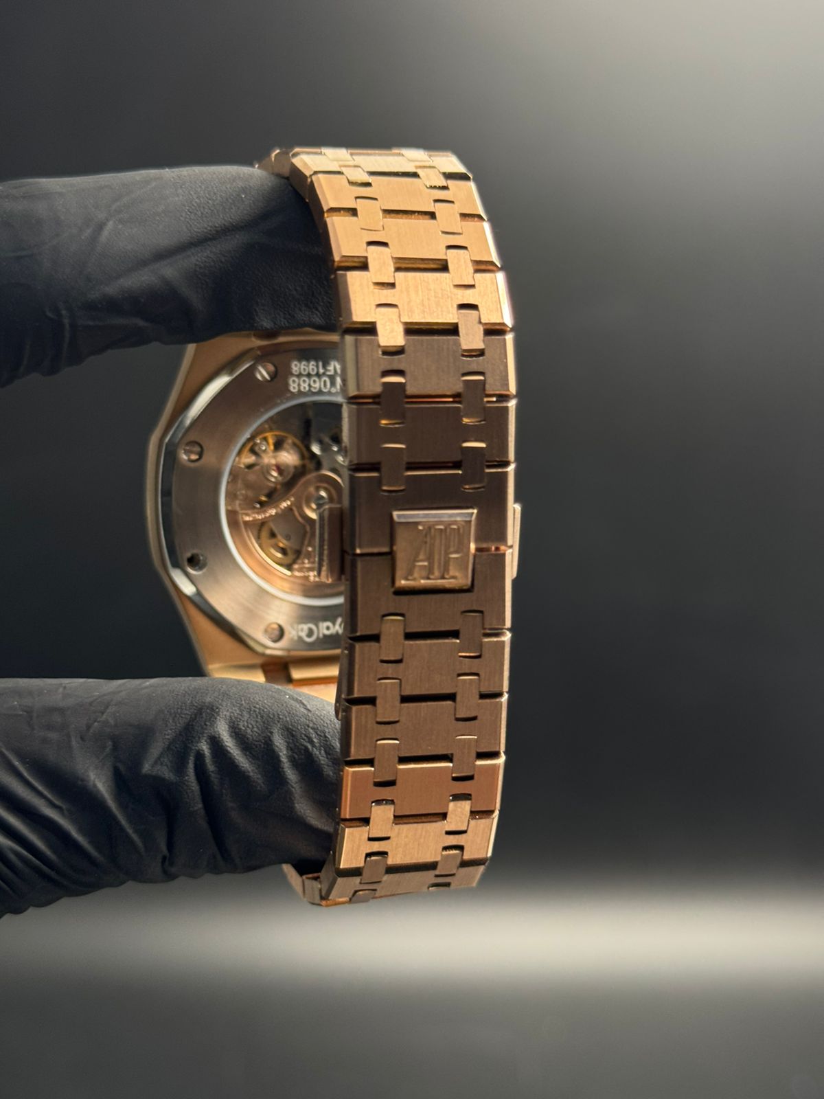 Admrs Luxury Oro Rosa Tablero Negro