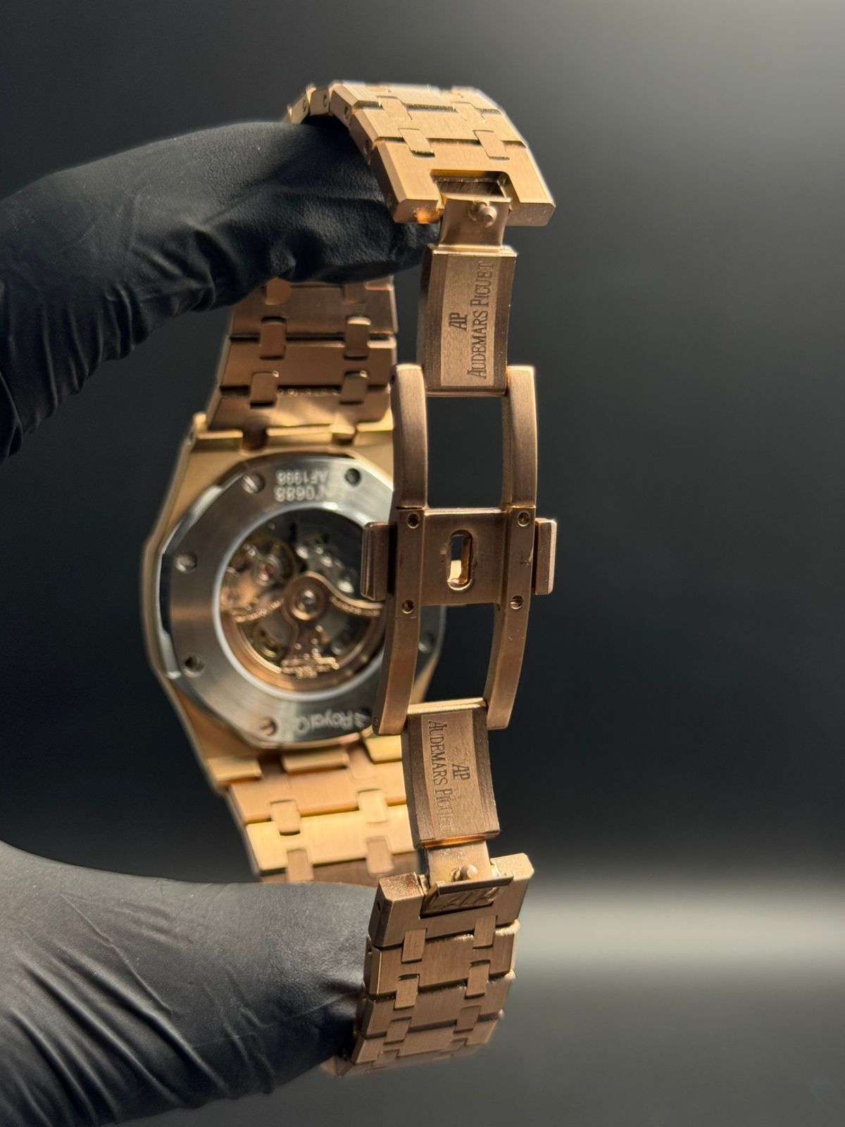 Admrs Luxury Oro Rosa Tablero Negro