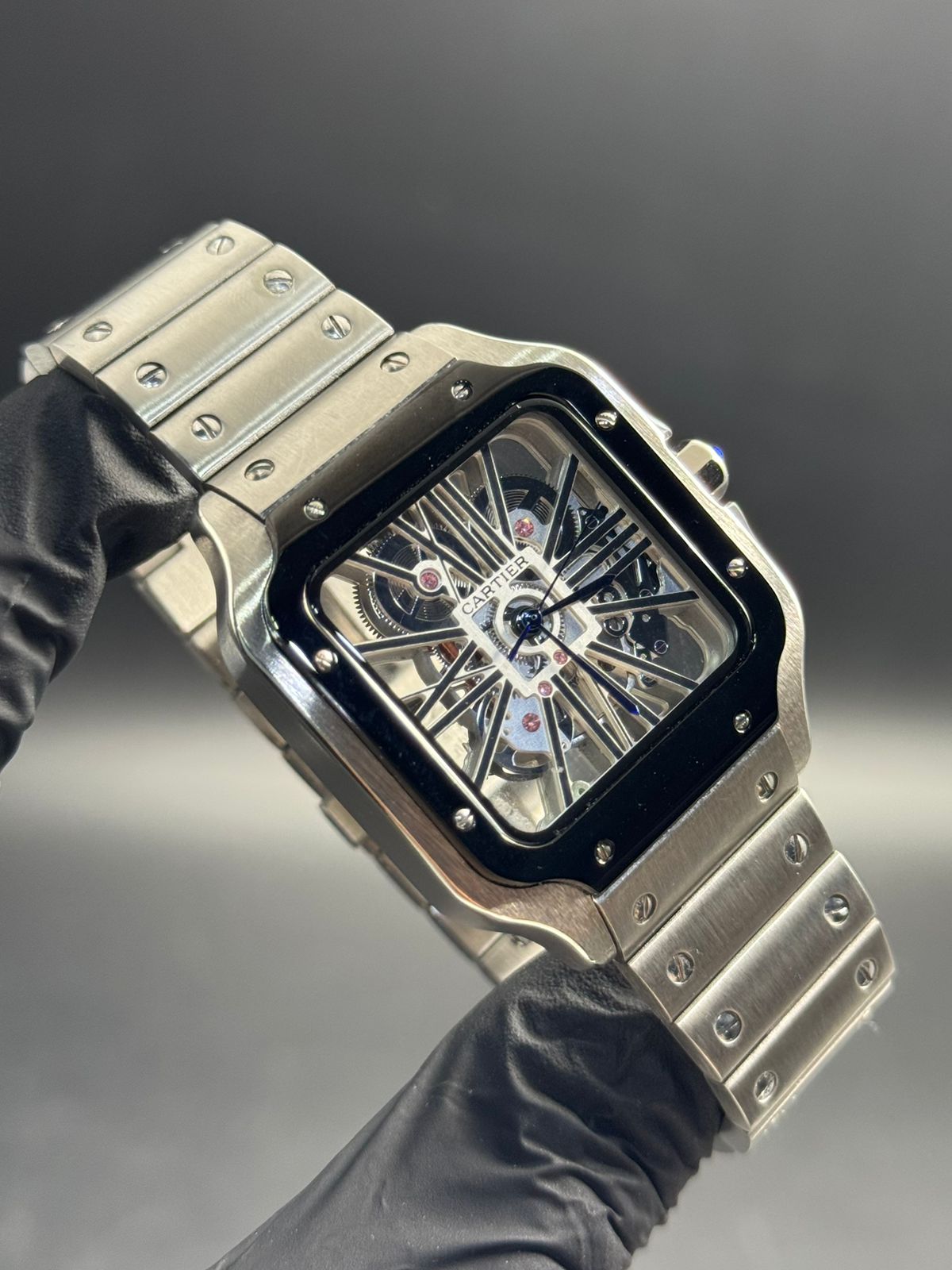 Crtr Luxury Plateado Tablero Negro