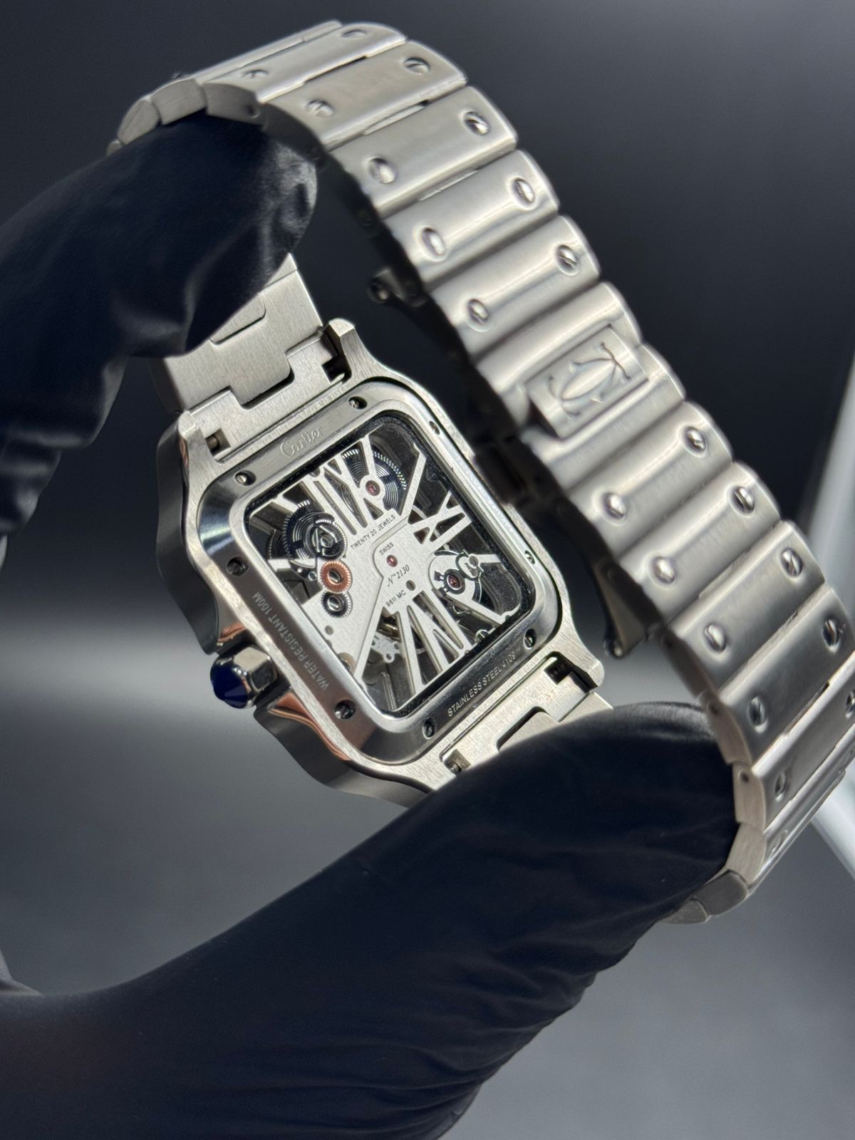 Crtr Luxury Plateado Tablero Negro