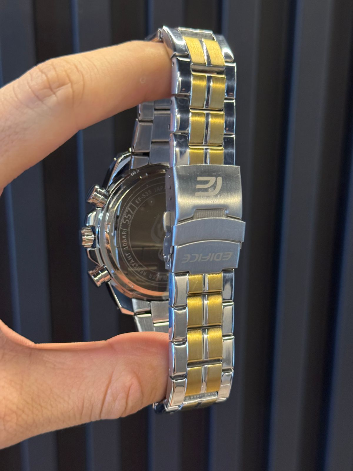 Cso Edfc Bicolor Dorado Tablero Negro Bisel Dorado