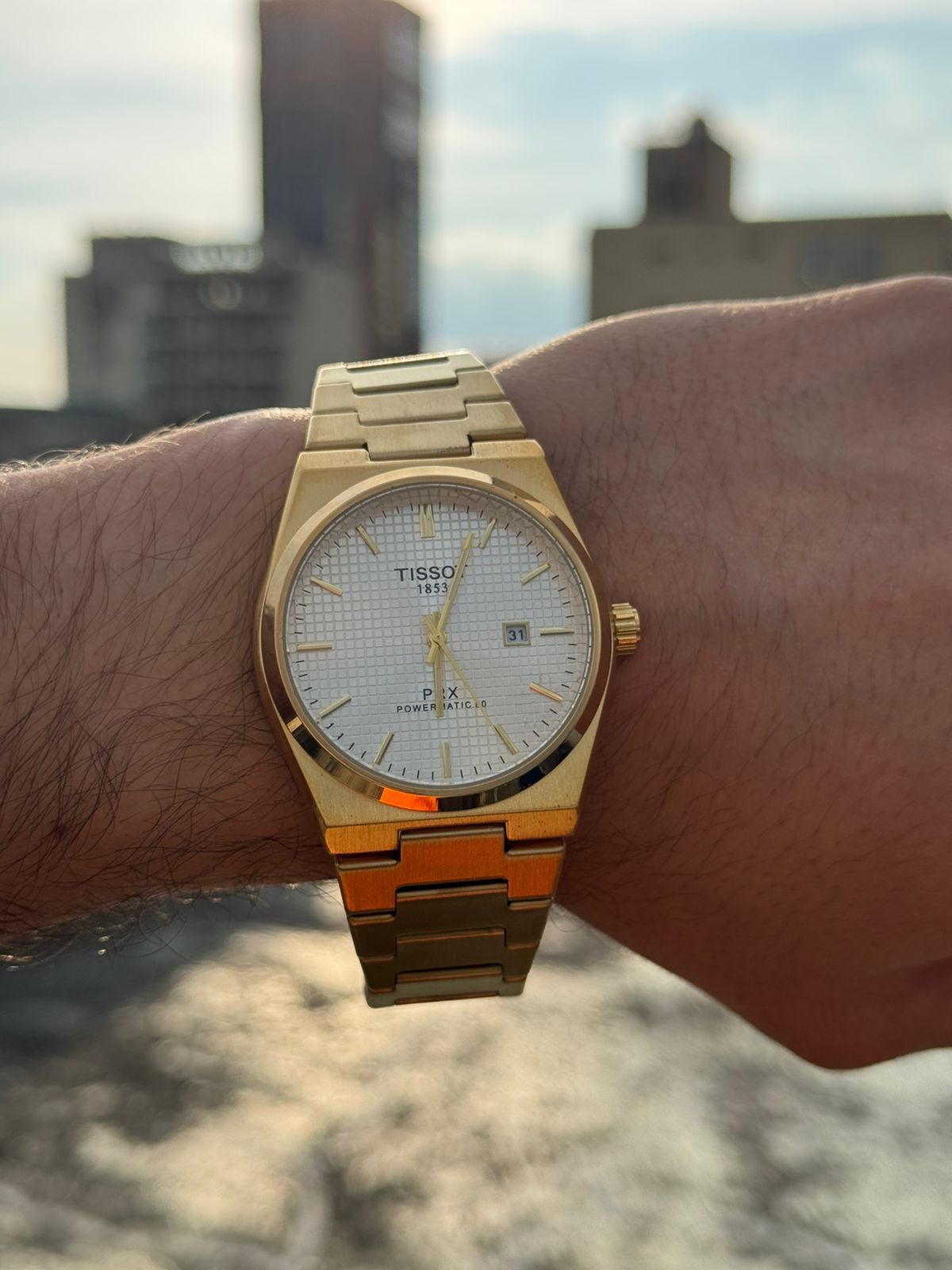 Tsst Metalico Dorado Tablero Plateado