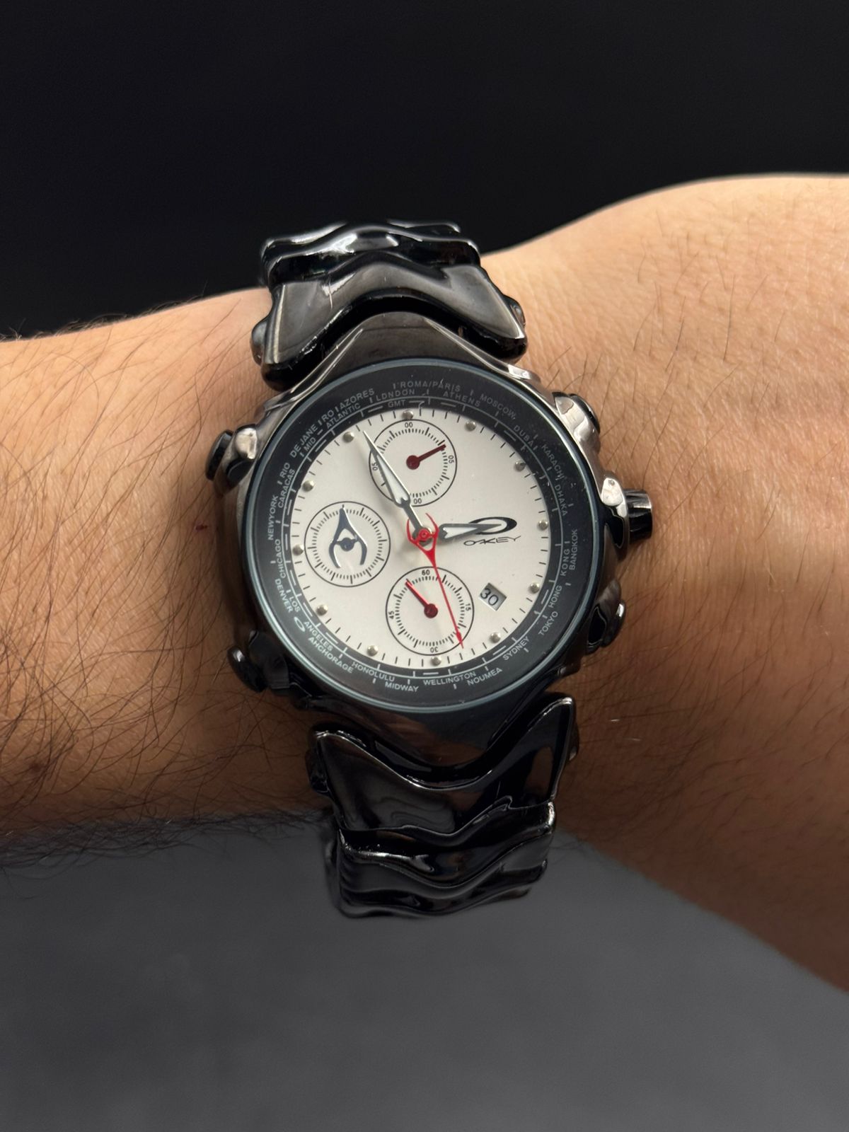 Okey Gmt Negro Tablero Blanco