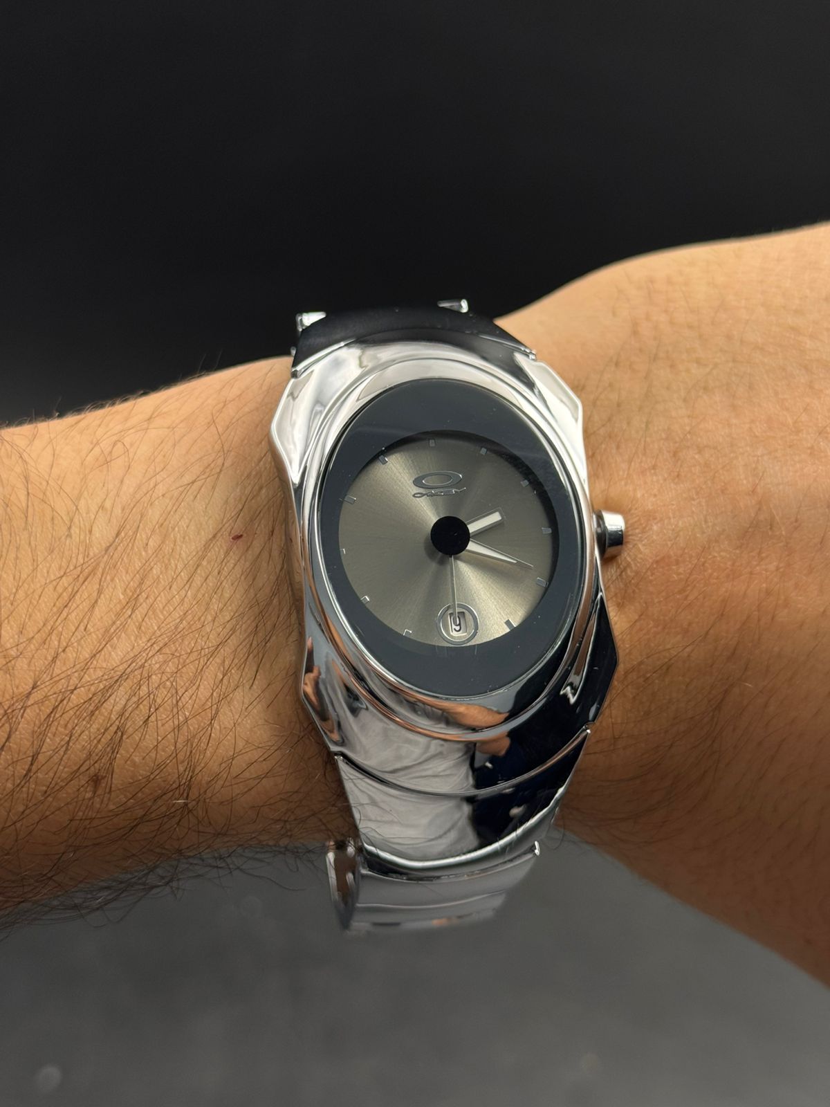 Okl Metalico Plateado  Tablero Plateado