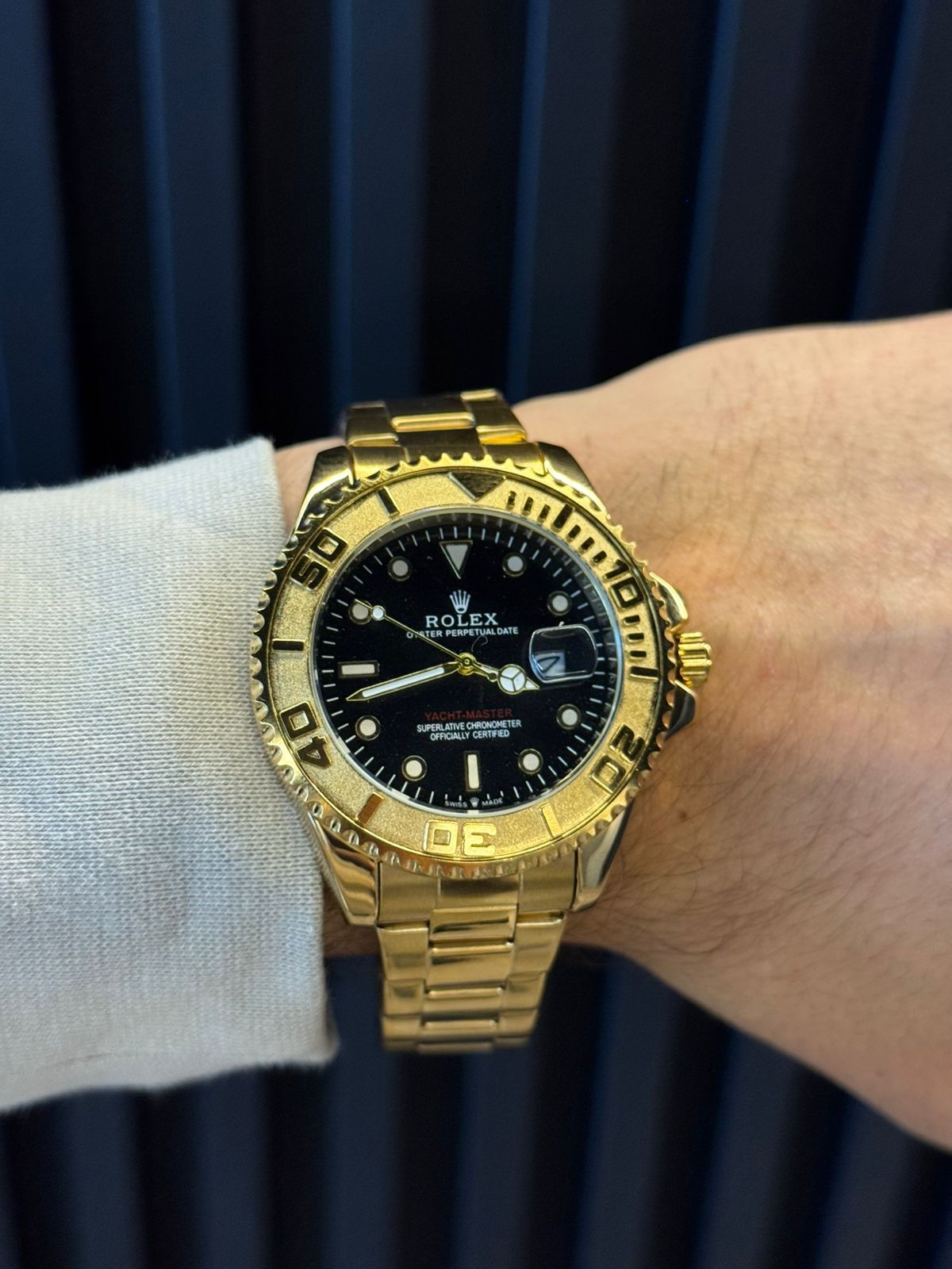 Rlx Master Dorado Tablero Negro