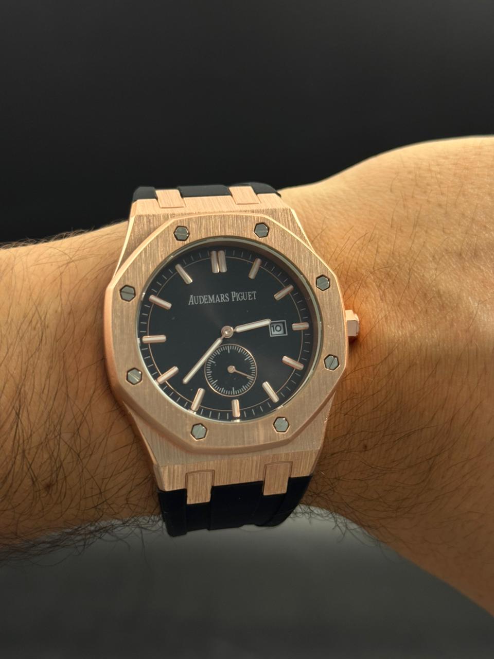 Admrs 2026 Goma Negra Tablero Negro Oro Rosa