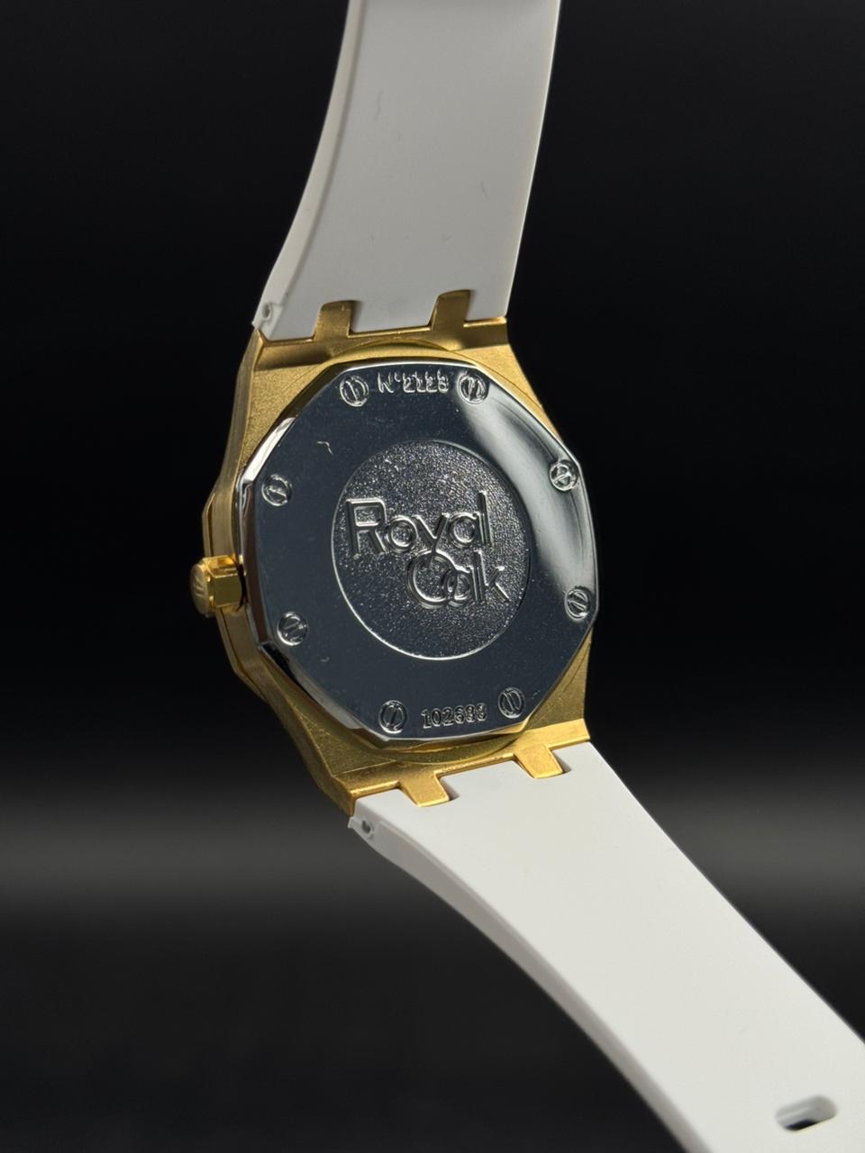 Admrs 2026 Goma Blanca Tablero Plateado Dorado
