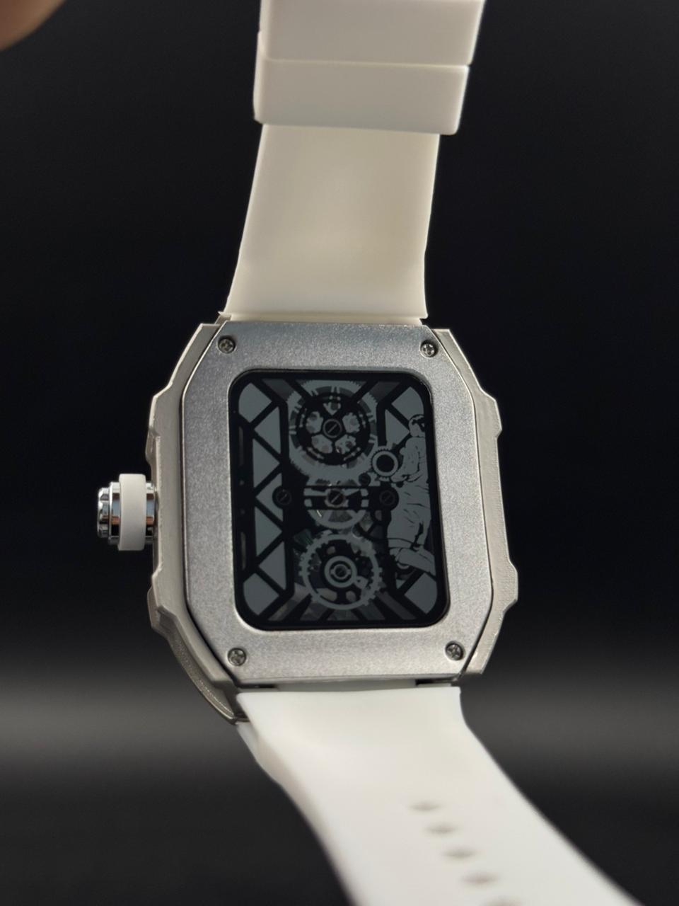 Rchrd Mll C7 Goma Blanca Tablero Plateado