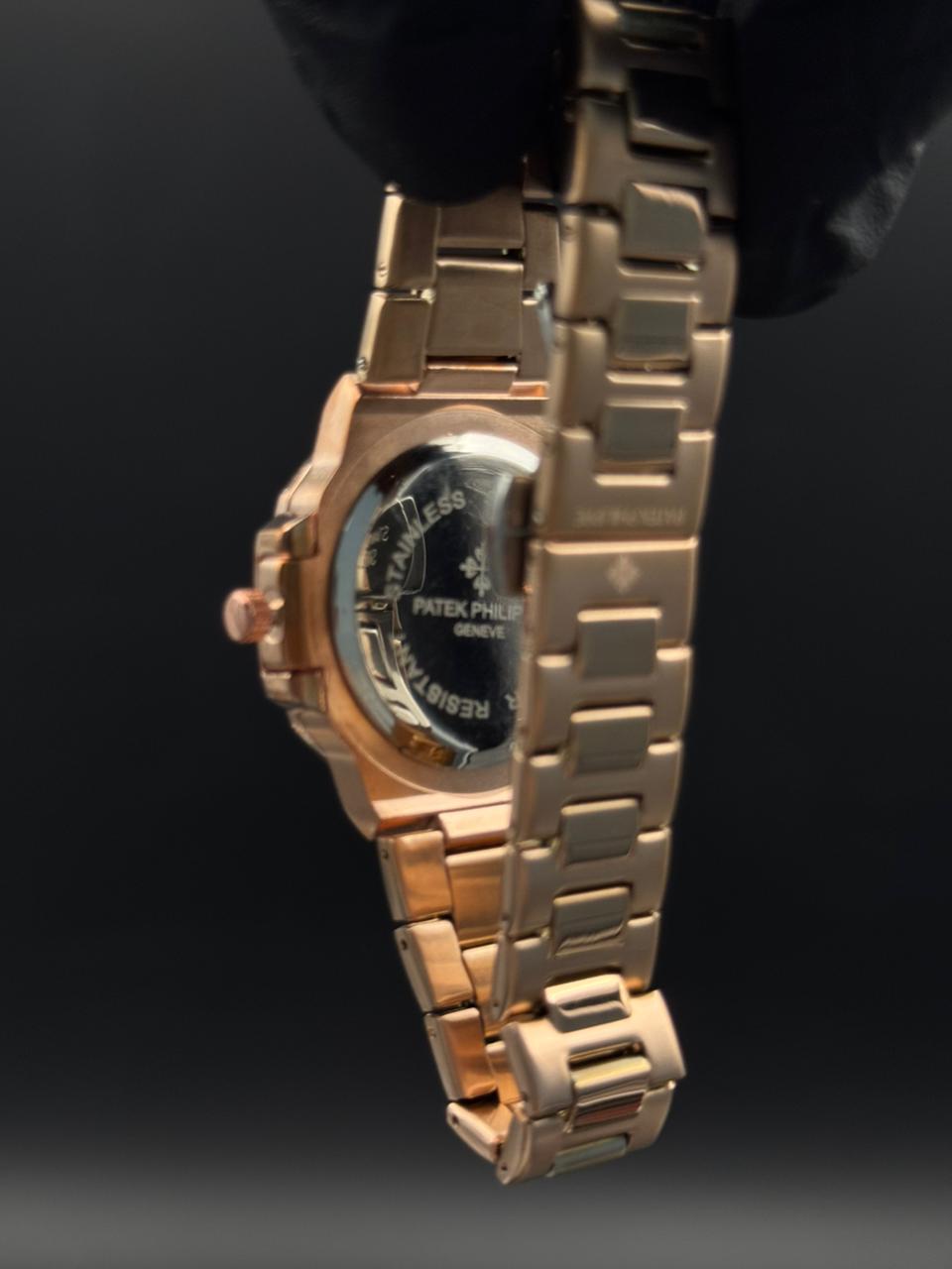 Ptk Mujer Oro Rosa Tablero Blanco