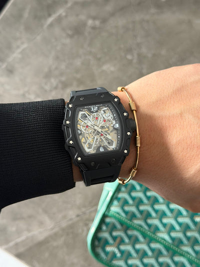 Rchrd Mll 2026 Goma Negra Tablero Plateado Negro