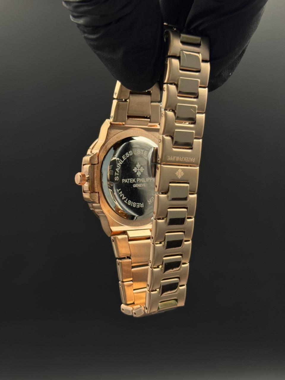 Ptk Mujer Oro Rosa Tablero Negro