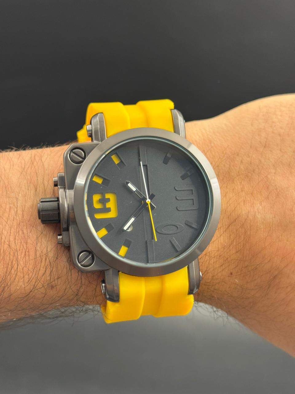 Okl 2026 Goma Amarilla Tablero Negro Amarillo