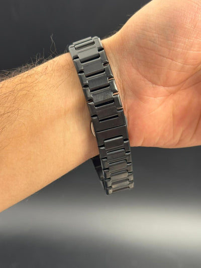 Admrs Oak Metalico Negro Tablero Blanco Oro Rosa