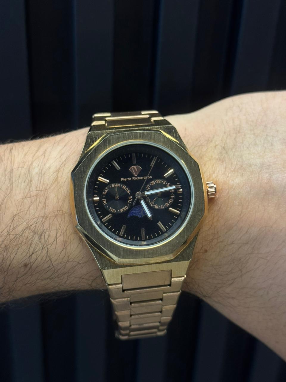 Prr Rchrdson Oro Rosa Tablero Negro