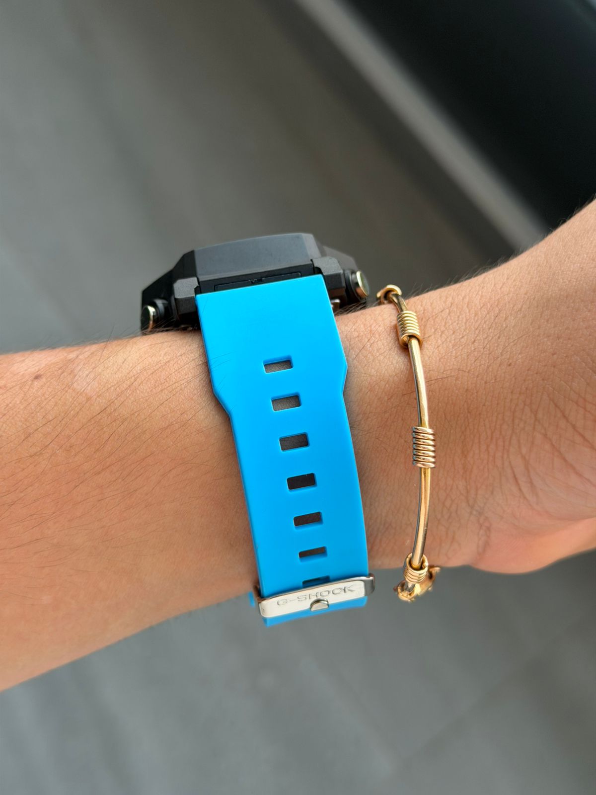 G-Shck Premium New Azul Claro-Negro