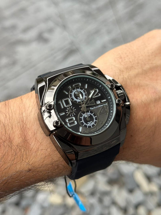 Tchmrn Crono Goma Negra Tablero Negro