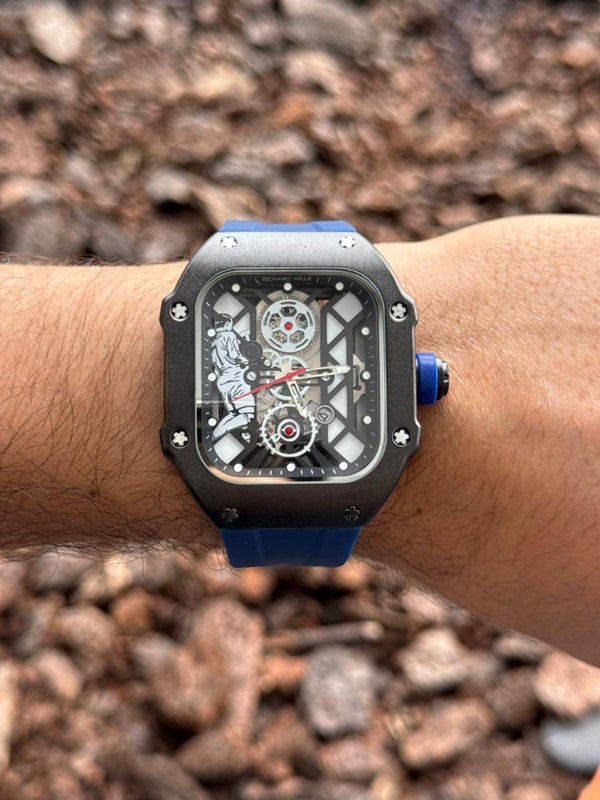 Rchrd Mll C7 Goma Azul Tablero Negro