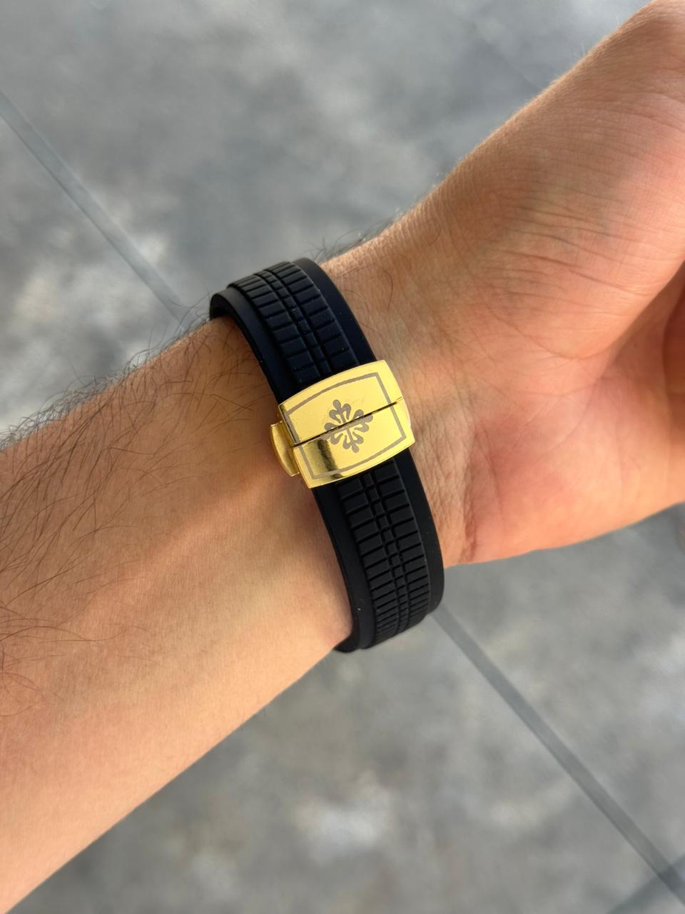 Ptk Circones Goma Negra Tablero Dorado