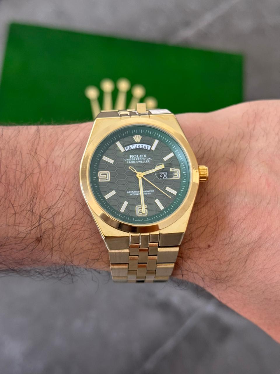 Rlx Lx Liso Dorado Tablero Verde