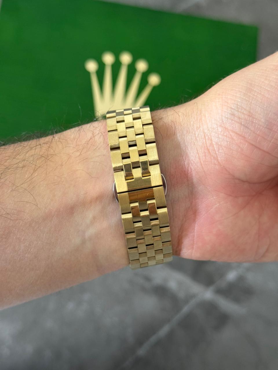 Rlx Lx Arabe Dorado Tablero Dorado