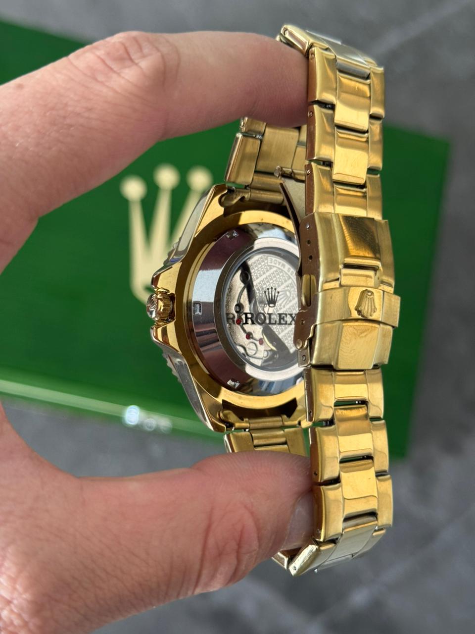 Rlx Submariner New Dorado Tablero Negro