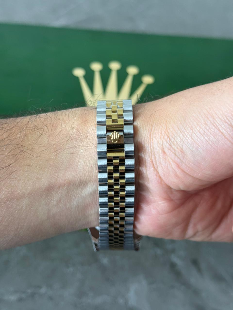 Rlx President Bicolor Dorado Tablero Negro
