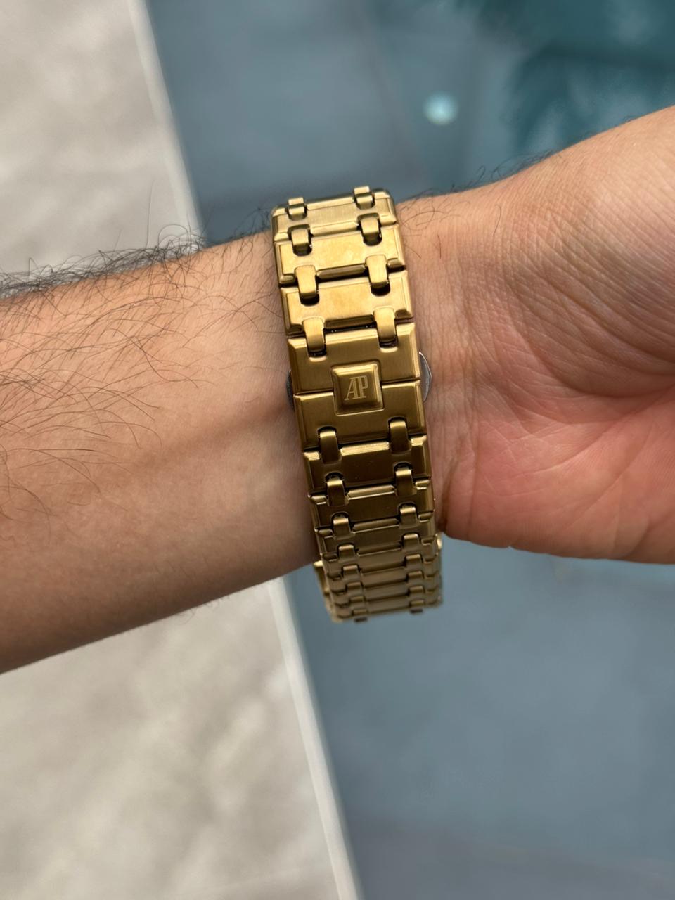 Admrs Metalico Crono Dorado Tablero Dorado