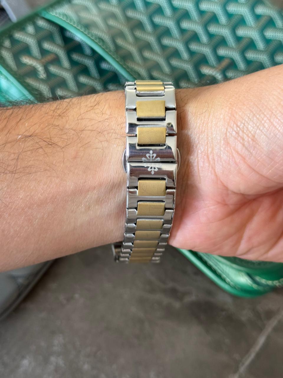 Ptk New Bicolor Dorado Tablero Plateado