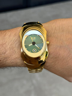 Okl Metalico Dorado Tablero Verde