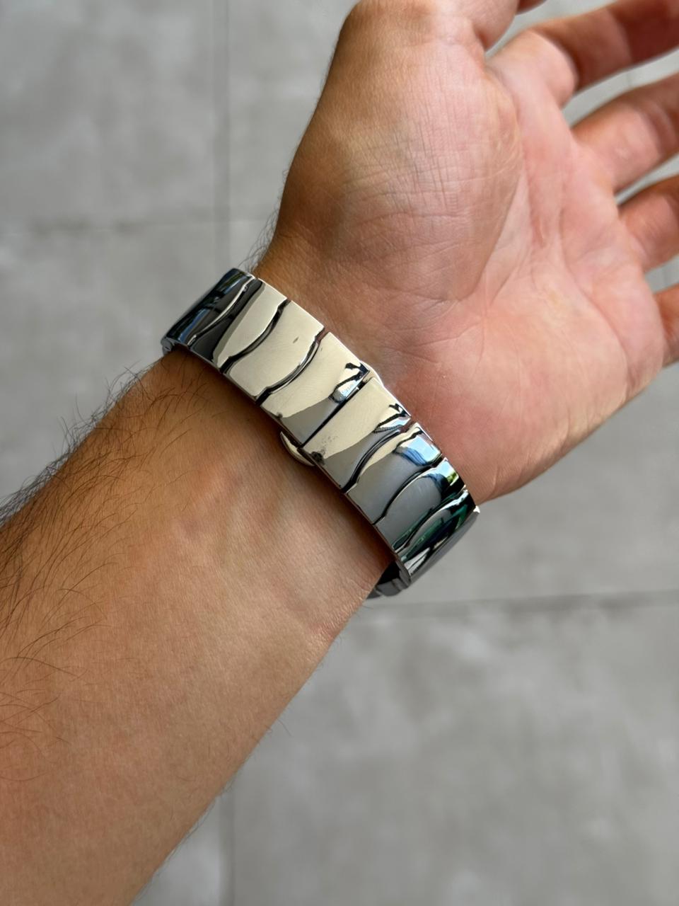 Okl Metalico Plateado Tablero Gris