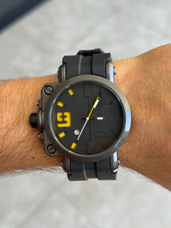 Okl 2026 Goma Negra Tablero Negro Amarillo