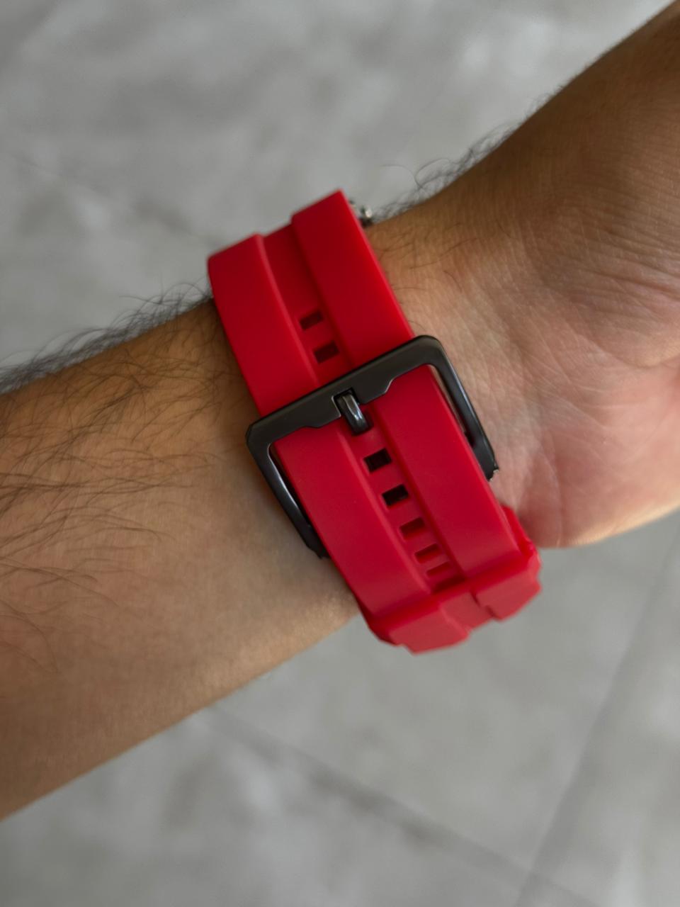 Okl 2026 Goma Roja Tablero Negro Rojo