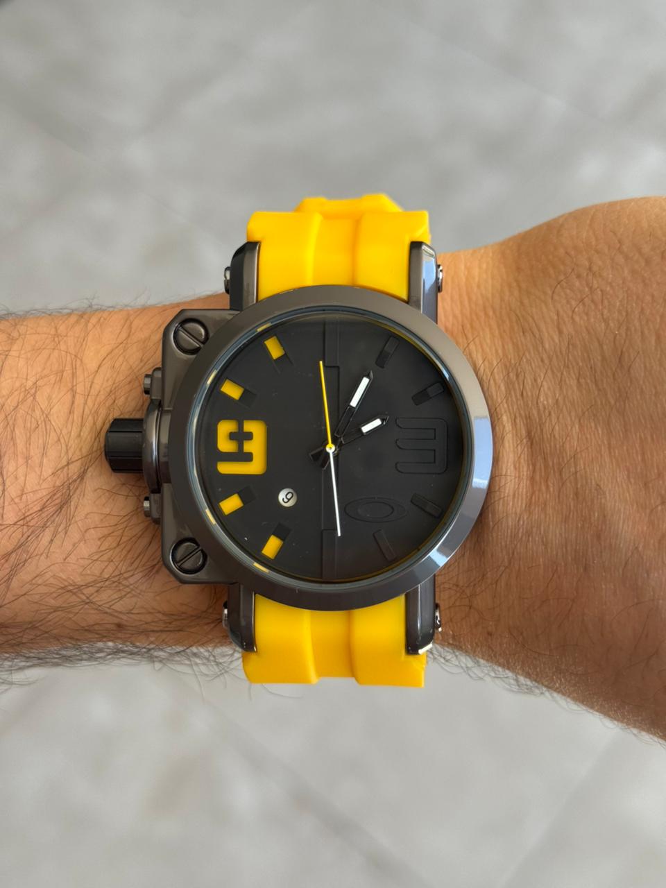 Okl 2026 Goma Amarilla Tablero Negro Amarillo