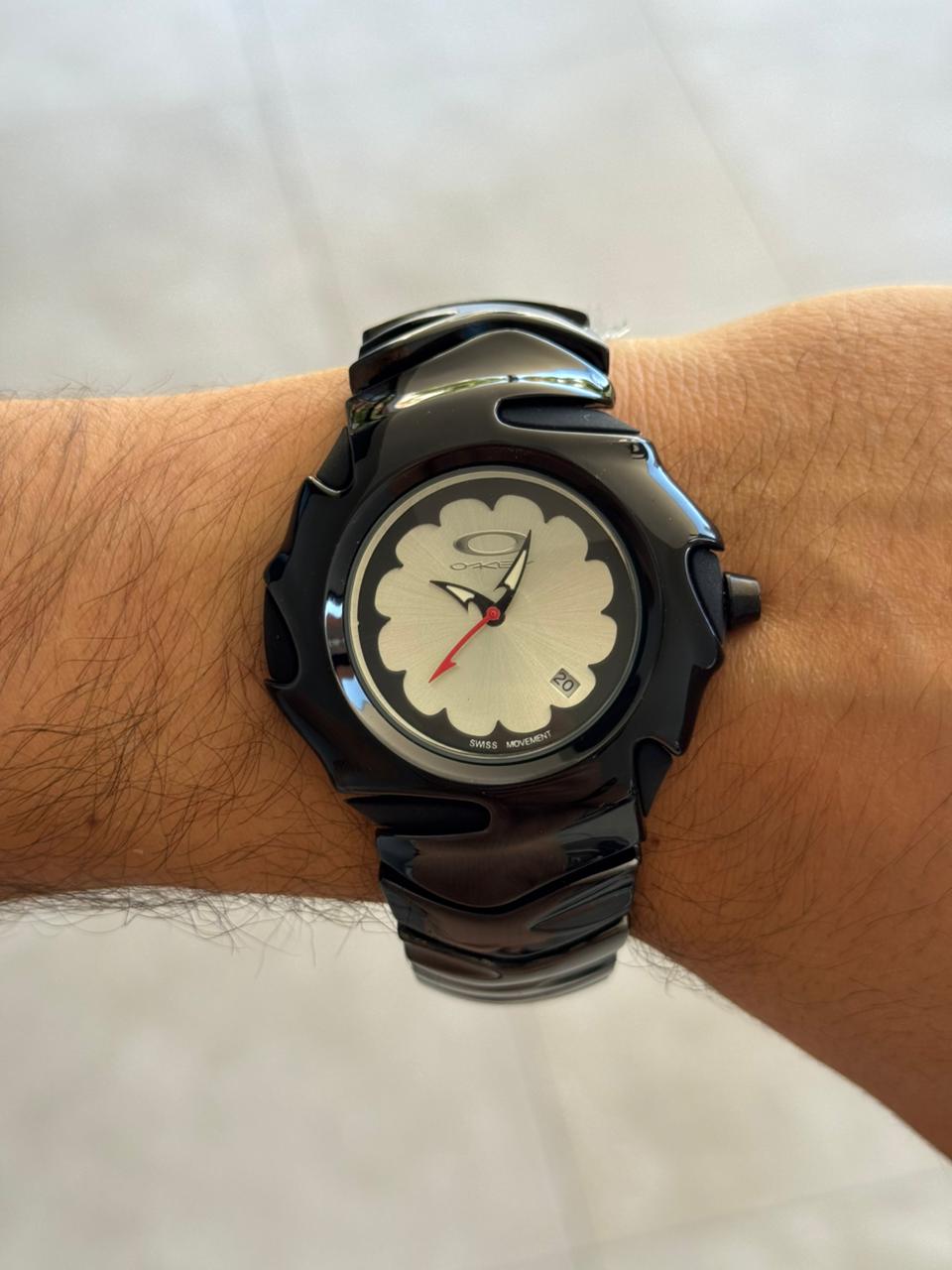 Okey Blade Negro Tablero Plateado