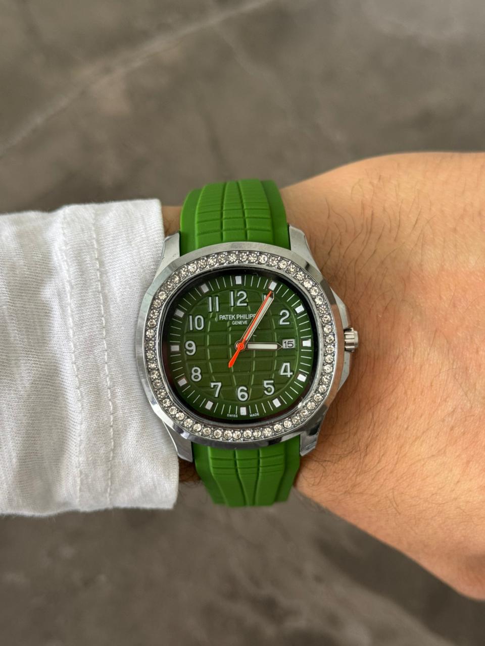 Ptk Circones Goma Verde Tablero Verde Plateado