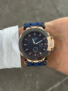 Tsst Goma Azul Tablero Azul Oro Rosa