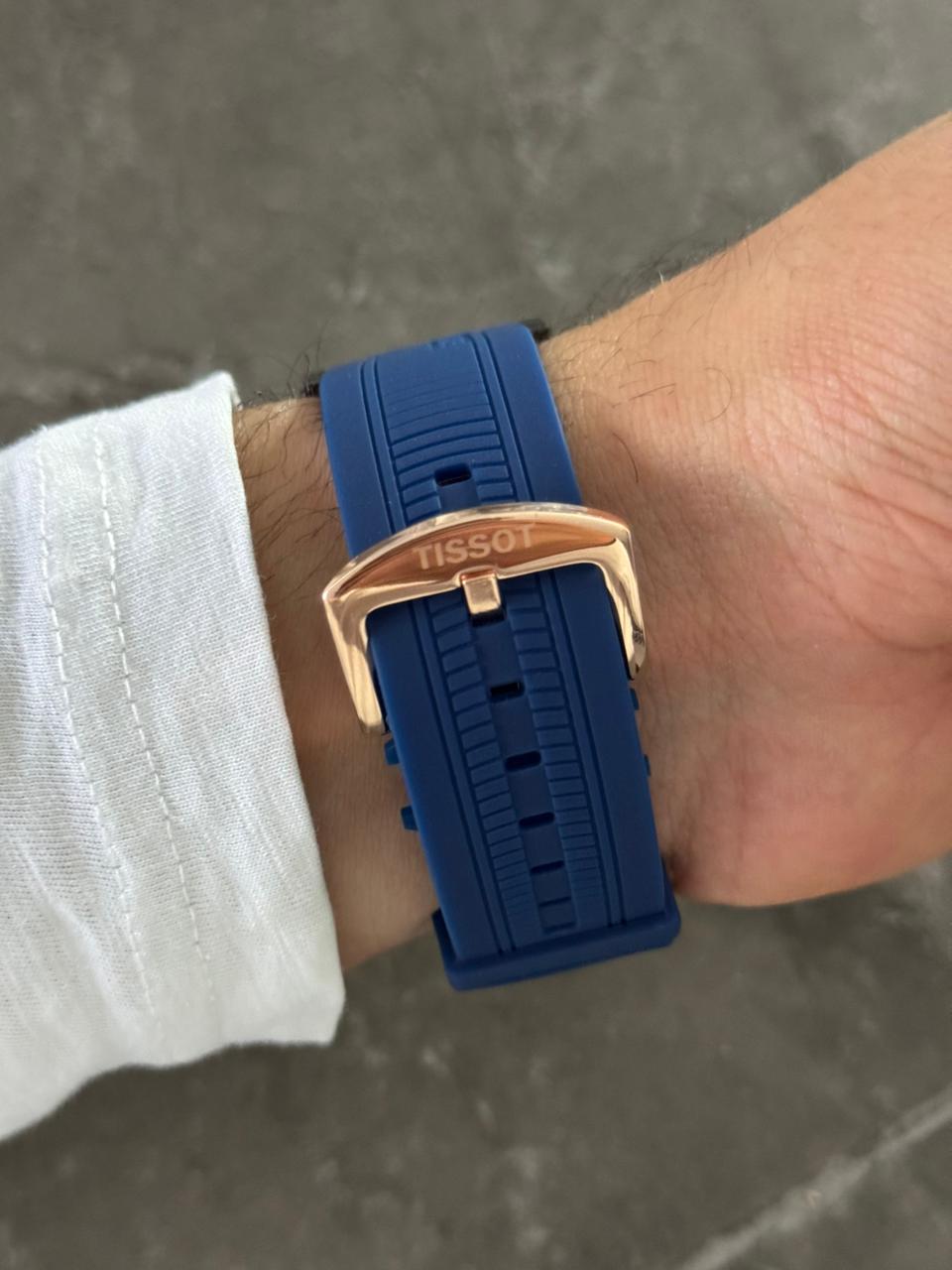 Tsst Goma Azul Tablero Azul Oro Rosa