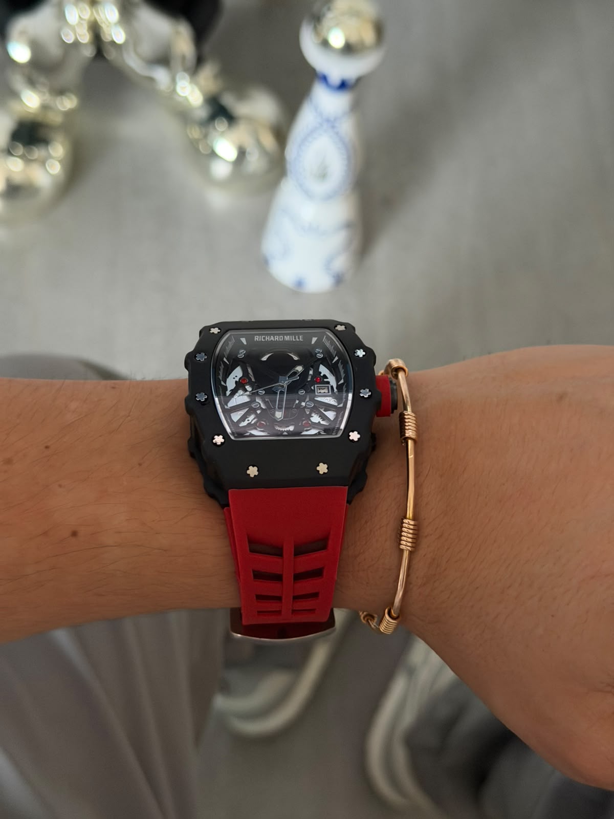 Rchrd Mll New 2026 Goma Roja Tablero Negro