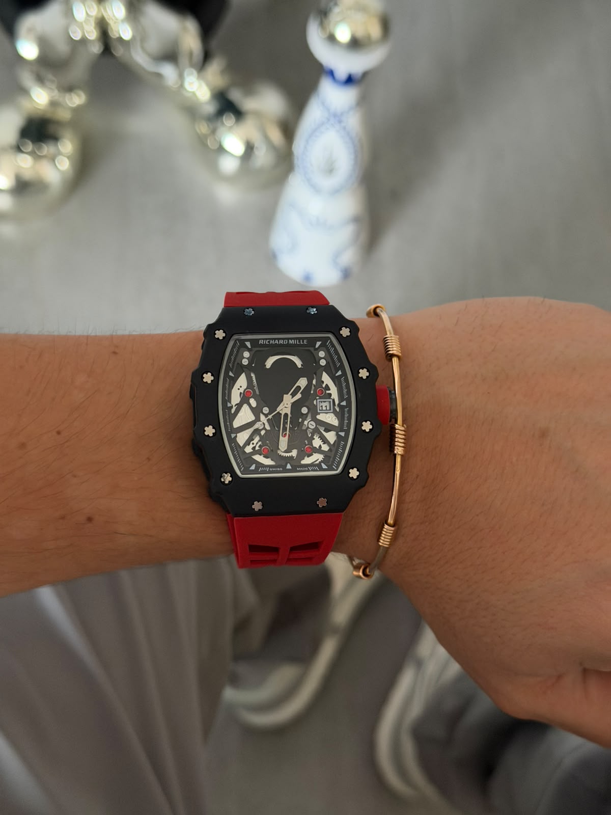 Rchrd Mll New 2026 Goma Roja Tablero Negro