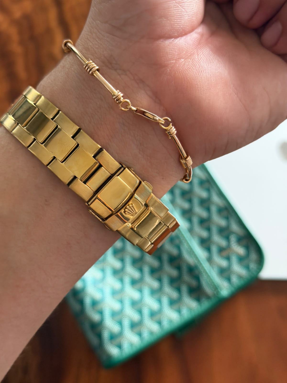 Rlx 2026 Submariner Dorado Tablero Azul