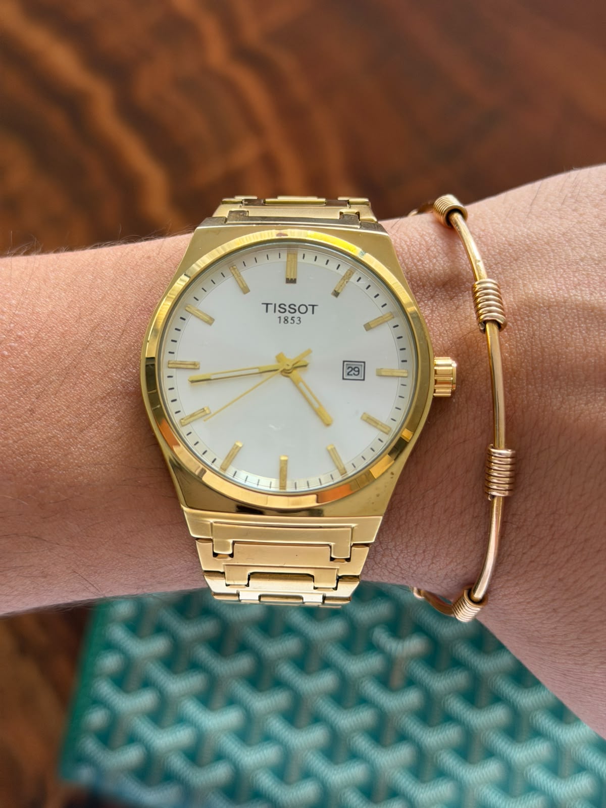 Tsst Metalico PRX Dorado Tablero Plateado