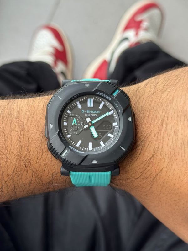 G-shck 066 Verde Tablero Negro