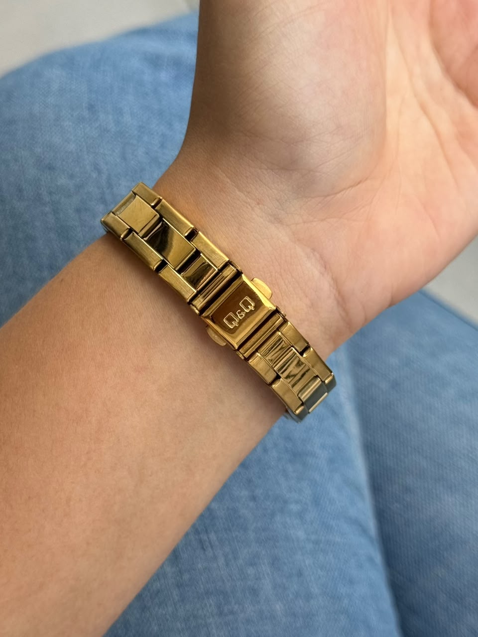 QYQ New Mujer Dorado Tablero Dorado